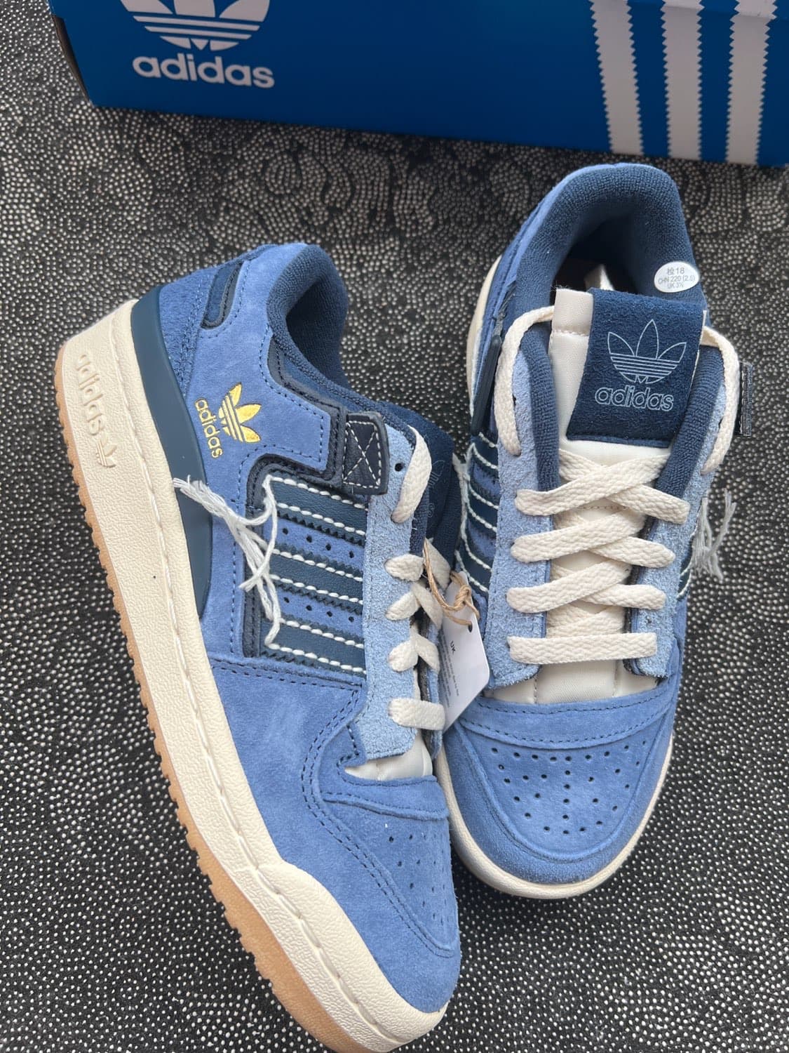 adidas originals Forum 84 Low "Blue Denim Gum" - фото покупателя Миша