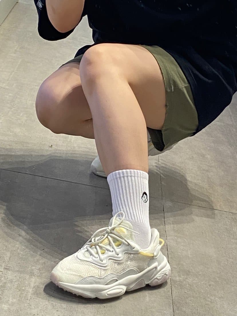 adidas originals Ozweego Casual Off White Purple Tint - фото покупателя Вадим