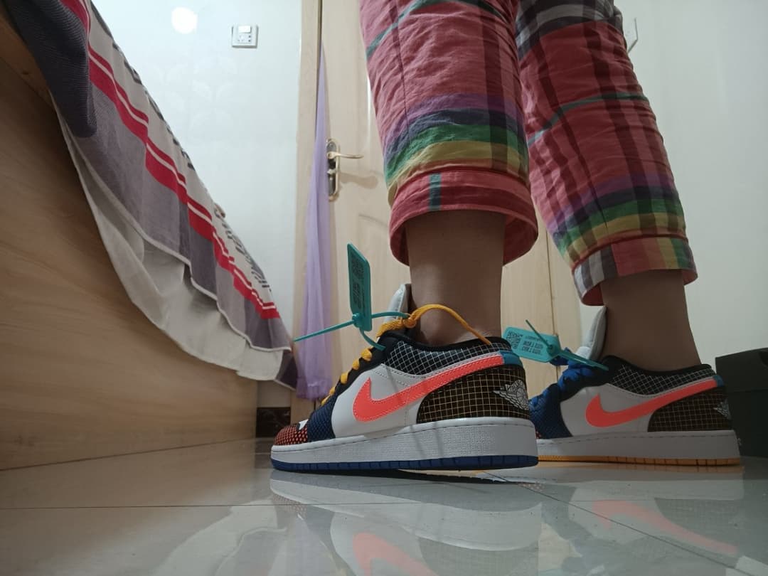 Jordan Air Jordan 1 Low GS MMD Multi - фото покупателя Надежда