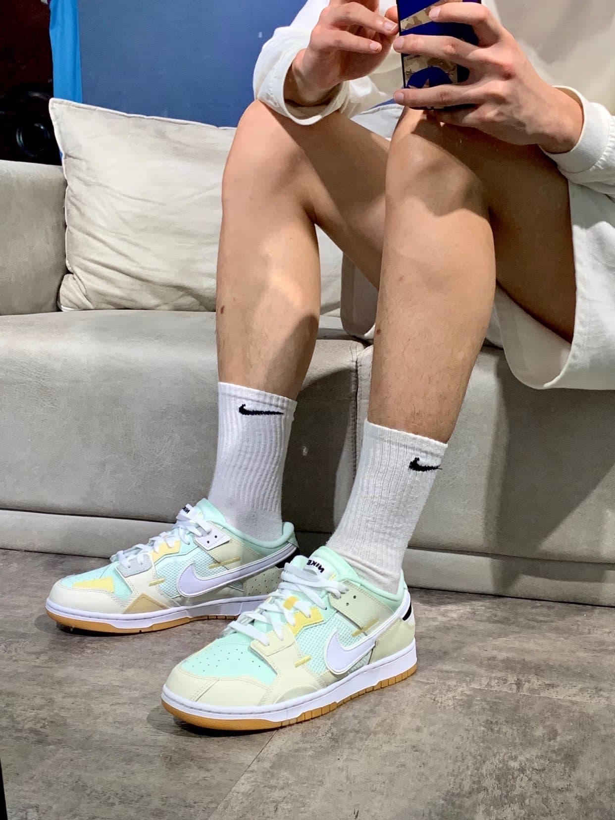 Nike Dunk Scrap "Sea Glass" - фото покупателя Саша