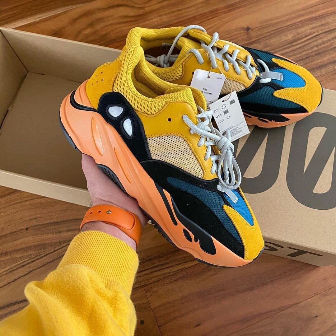 adidas originals Yeezy boost 700 "Wash Orange" - photo of buyer Юля