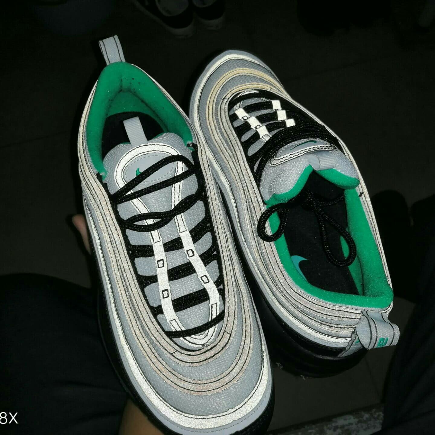 Nike Air Max 97 Black Clear Emerald - фото покупателя Владимир