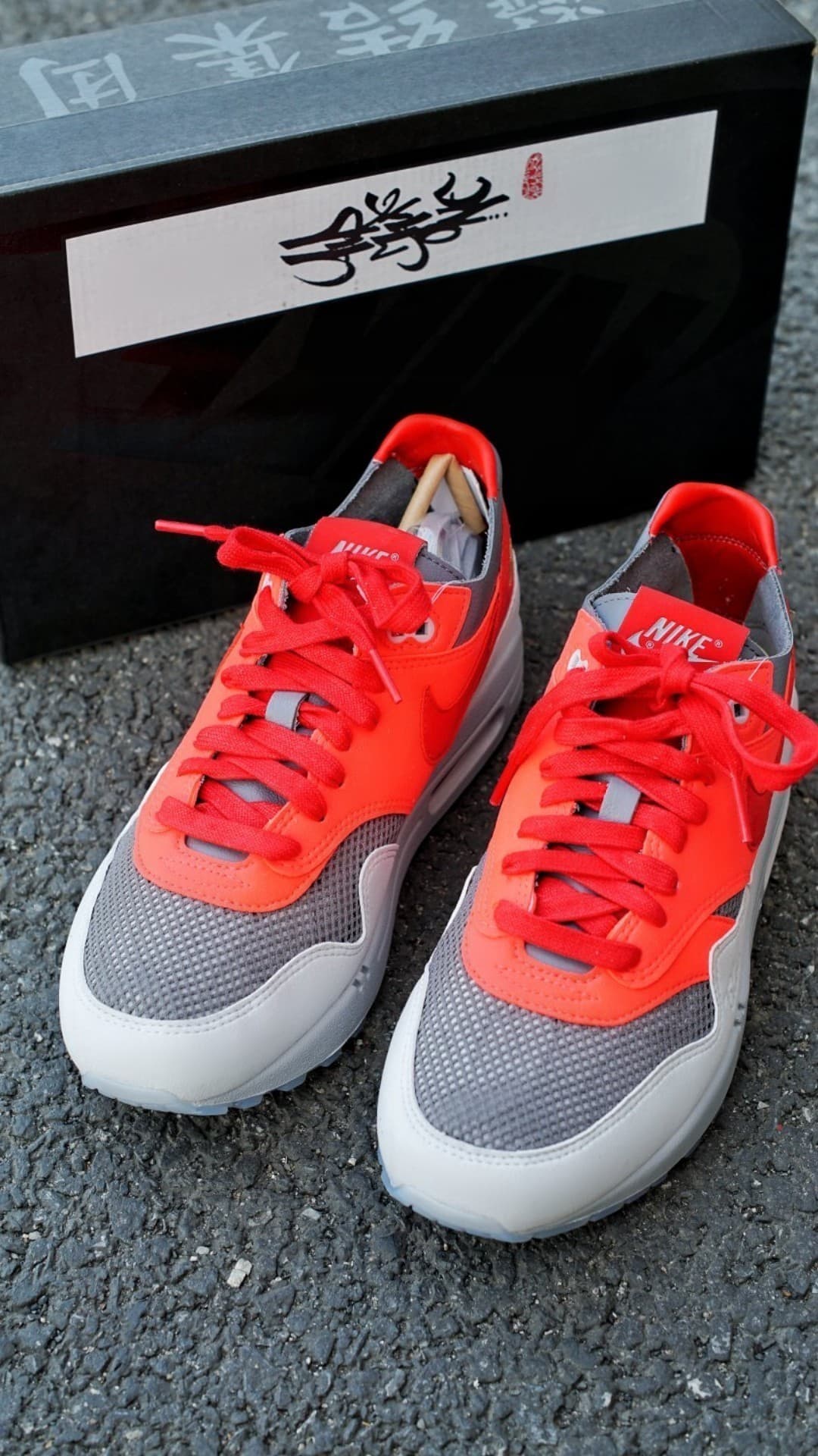 CLOT x Nike Air Max 1 KOD SOLAR RED - фото покупателя Никита