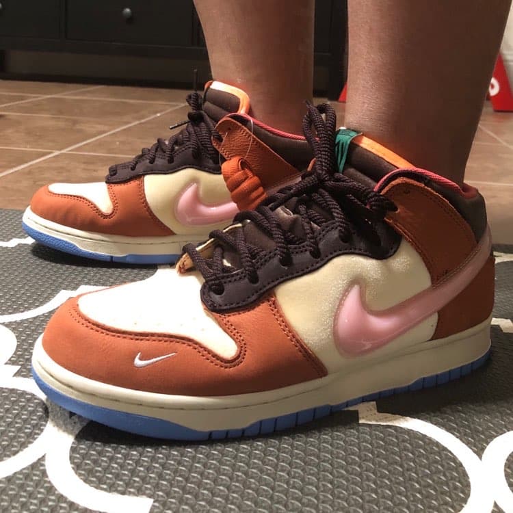 Social Status x Nike Dunk Chocolate Milk - фото покупателя Вова