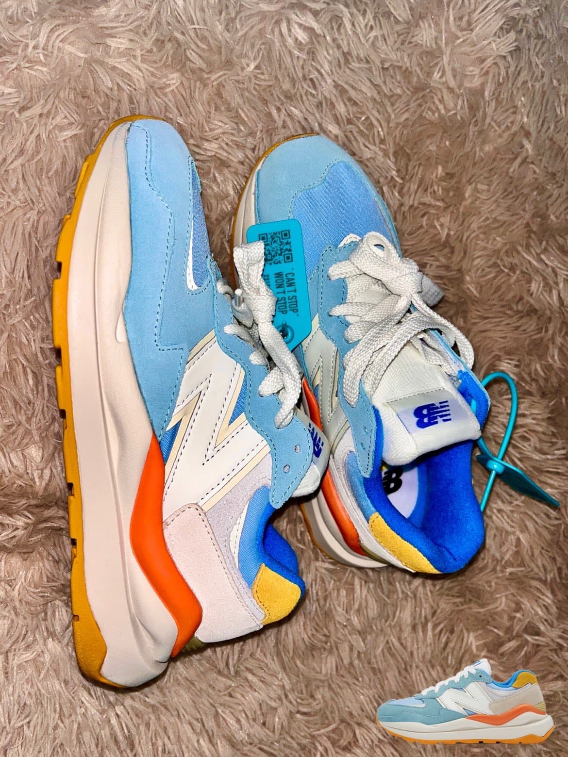 New Balance NB 5740 (полнота: B) - фото покупателя Лиза