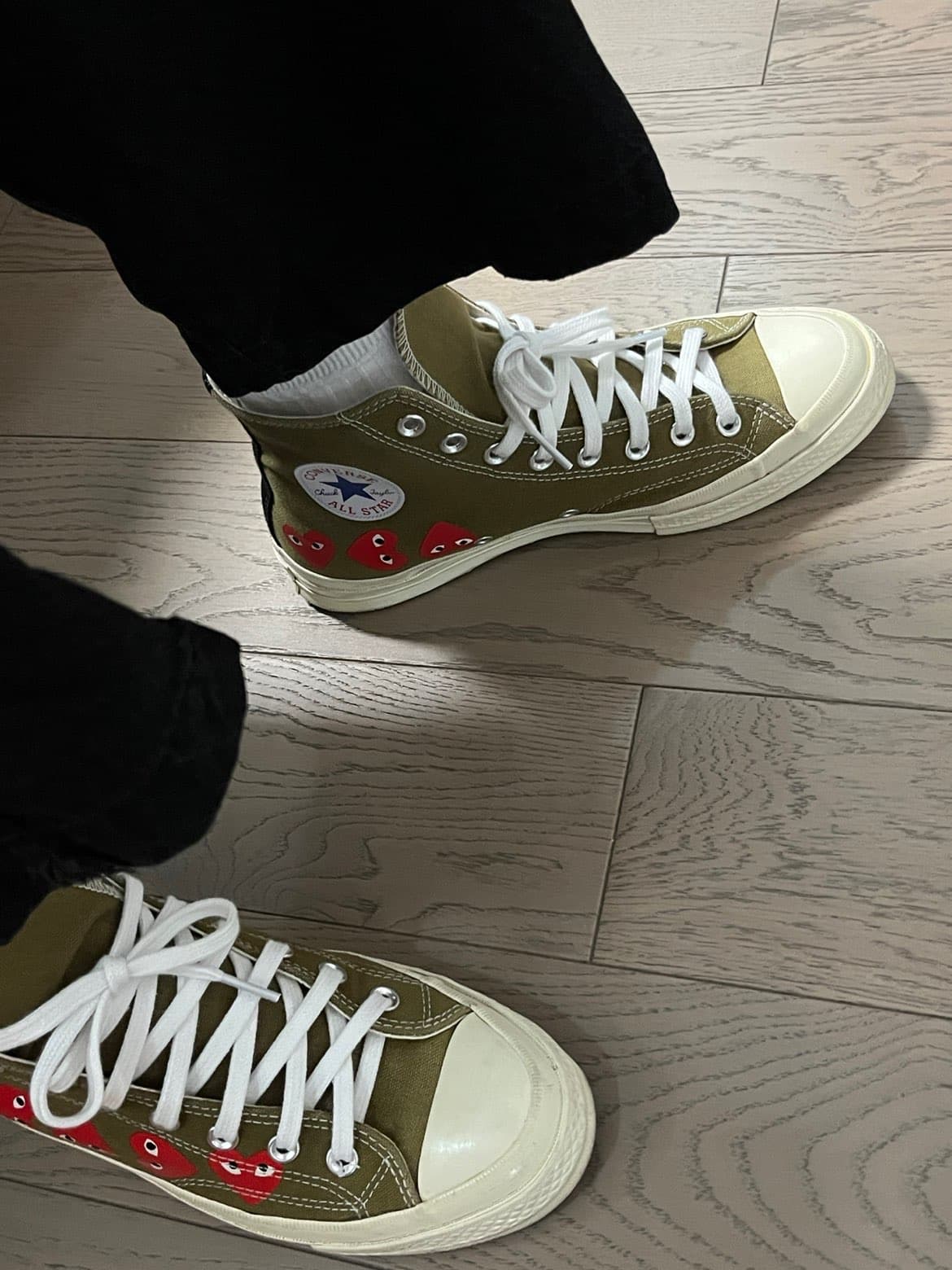 CDG x Converse 1970s Chuck - фото покупателя Борис