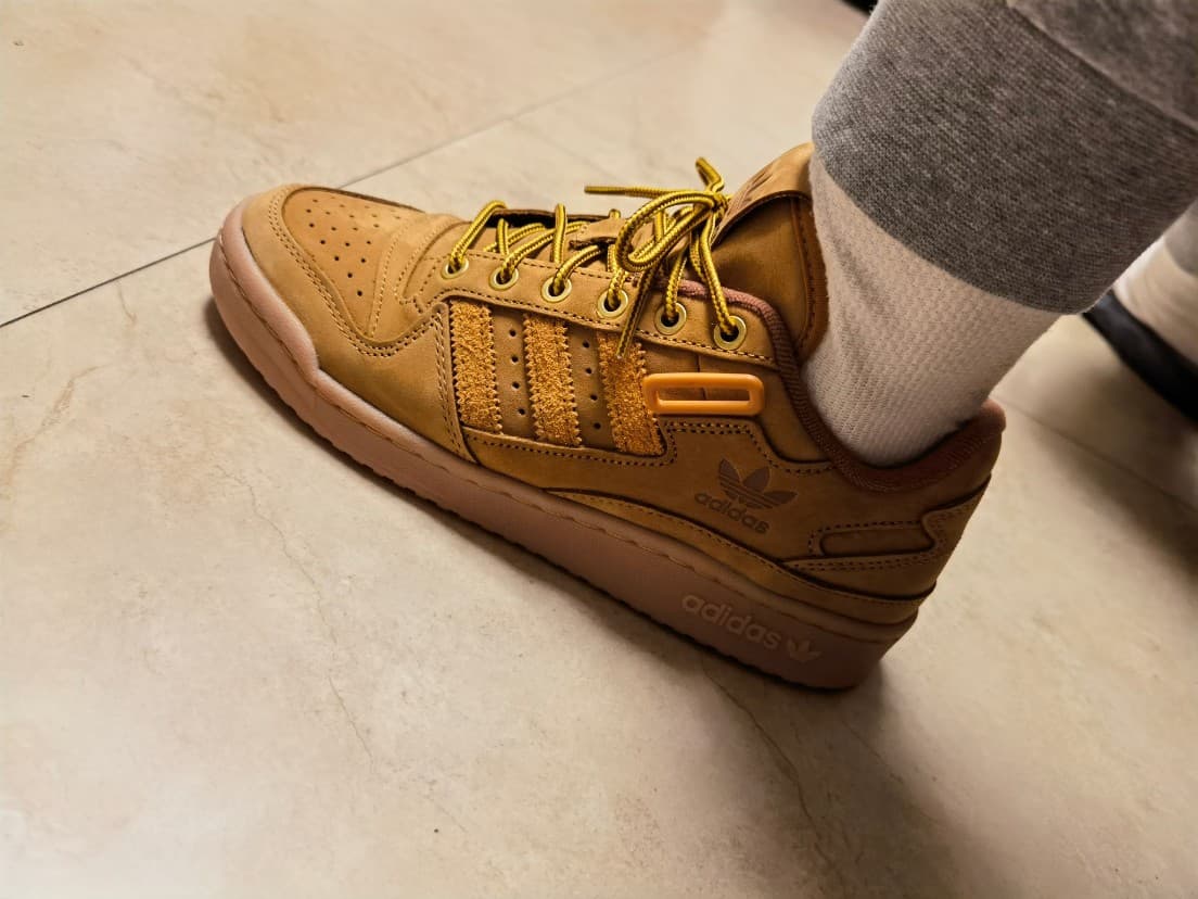 atmos x adidas originals FORUM Low "Wheat" - photo of buyer Владимир