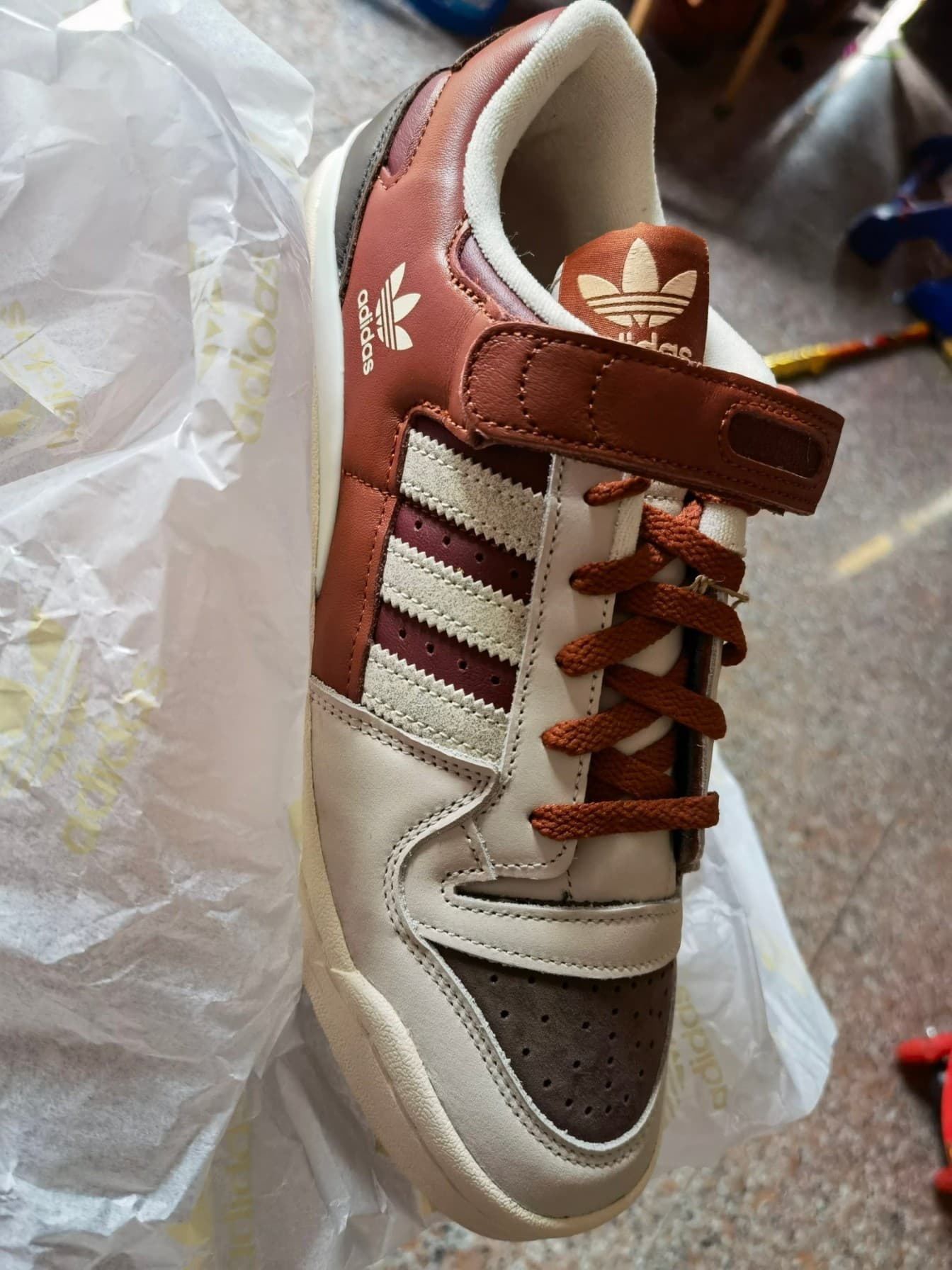 adidas originals FORUM 84 84 Low "Canyon Rust" - фото покупателя Влад