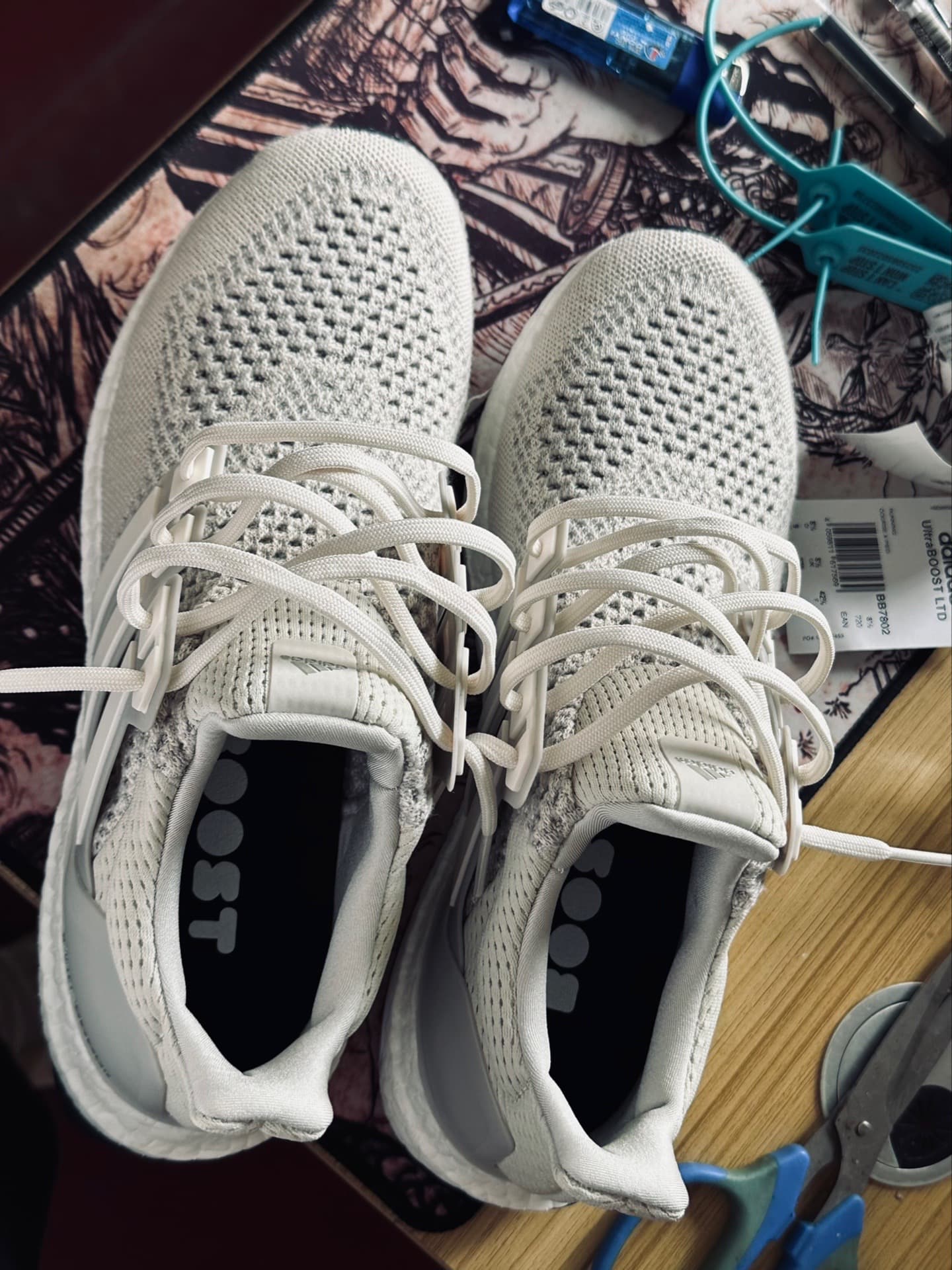 adidas Ultra Boost 1.0 Cream Chalk - photo of buyer Станислав