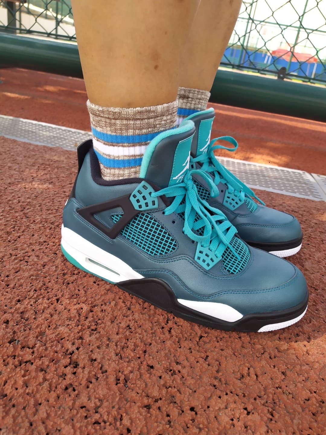 Jordan Air Jordan 4 Retro Teal - фото покупателя Виктор