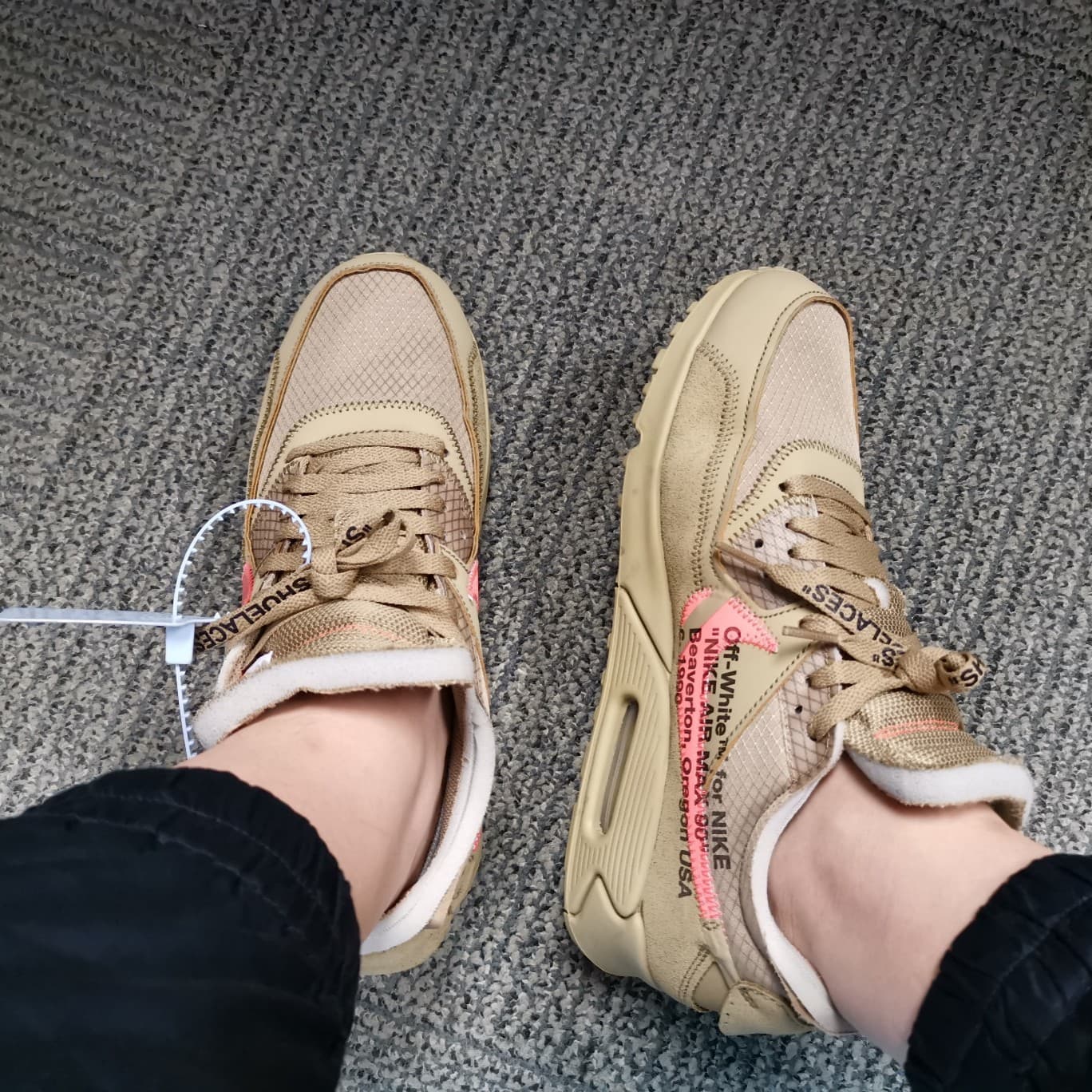 OFF-WHITE x Nike Air Max 90 The Ten - photo of buyer Сергей
