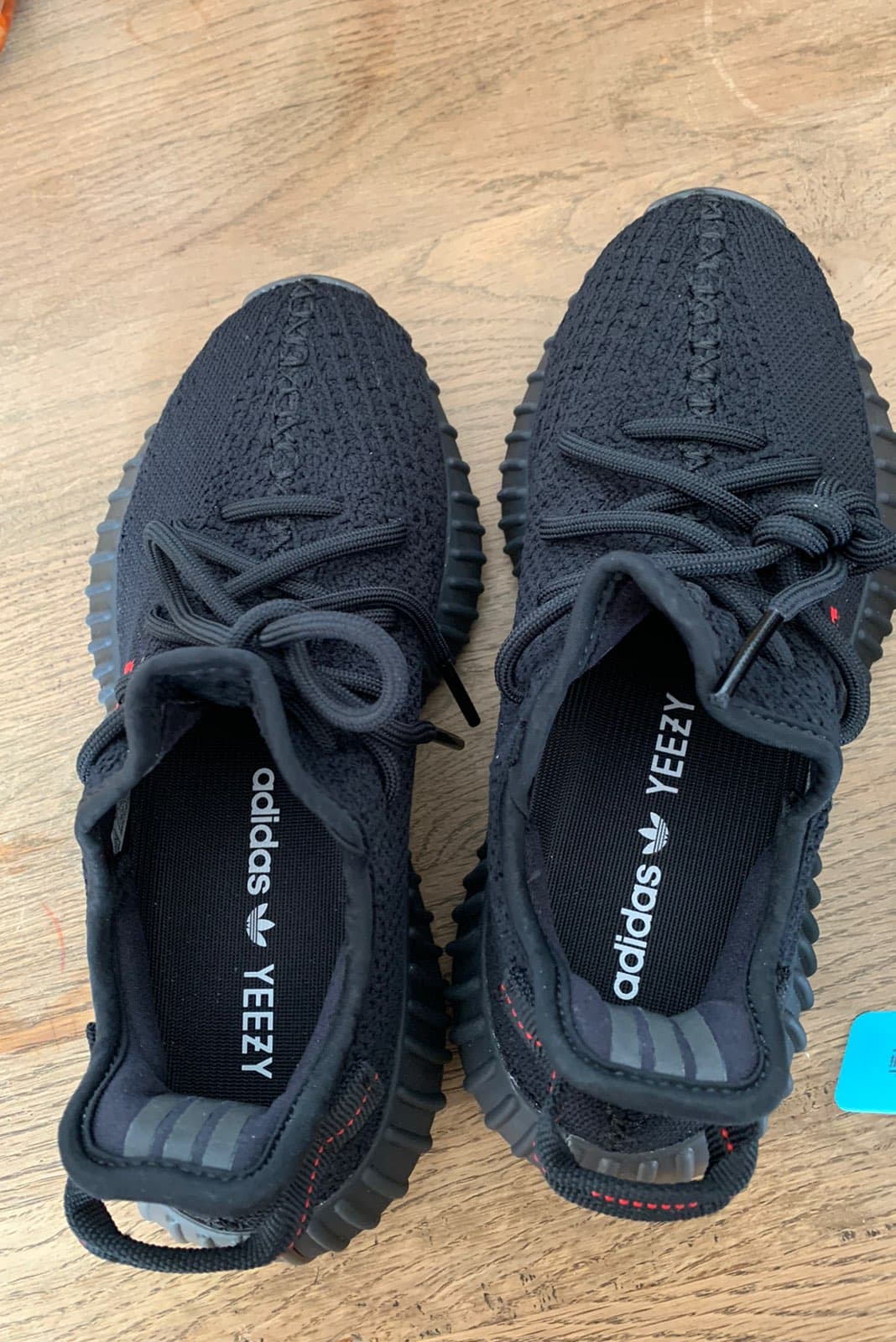 adidas originals Yeezy Boost 350 V2 "Sesame and Blue Void" - фото покупателя Лида