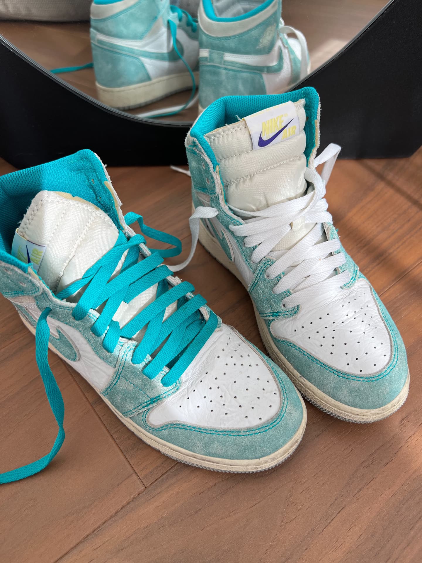 Jordan Air Jordan 1 "Turbo Green" 2019 - фото покупателя Рома