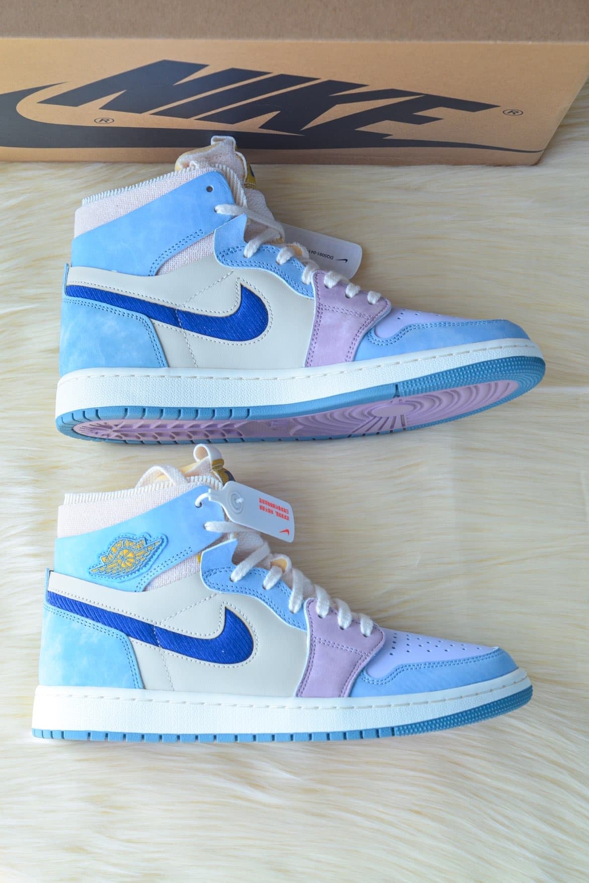 Jordan Air Jordan 1 high zoom air cmft "celestine blue" - photo of buyer Петр
