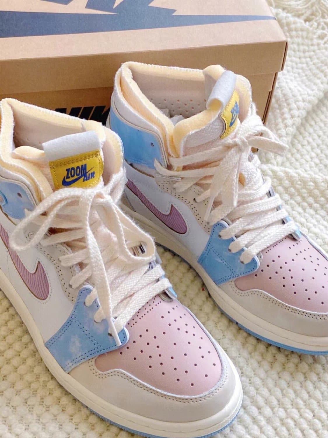 Jordan Air Jordan 1 High Zoom Air CMFT Pink Oxford - photo of buyer Екатерина