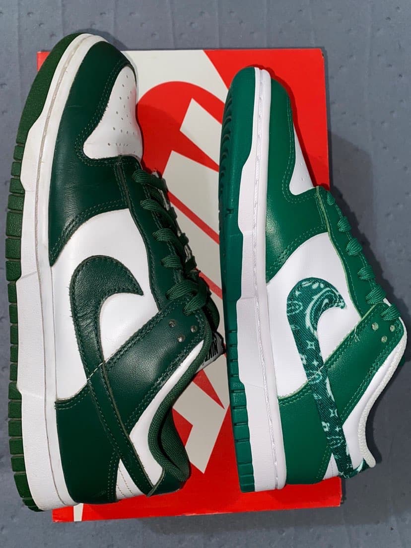 Nike Dunk ESS "green paisley" - фото покупателя Анатолий