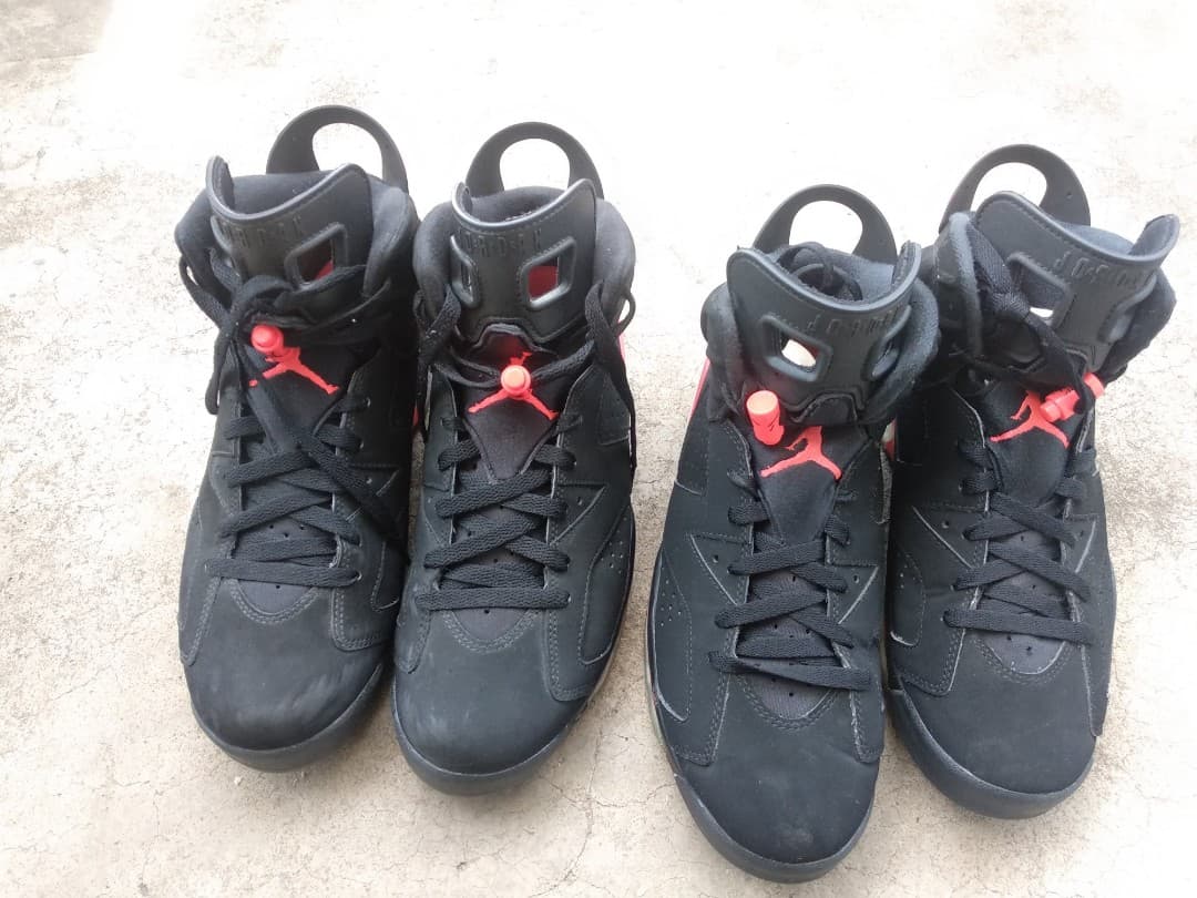 Jordan Air Jordan 6 Retro Infrared Black 3m 2014 - фото покупателя Егор