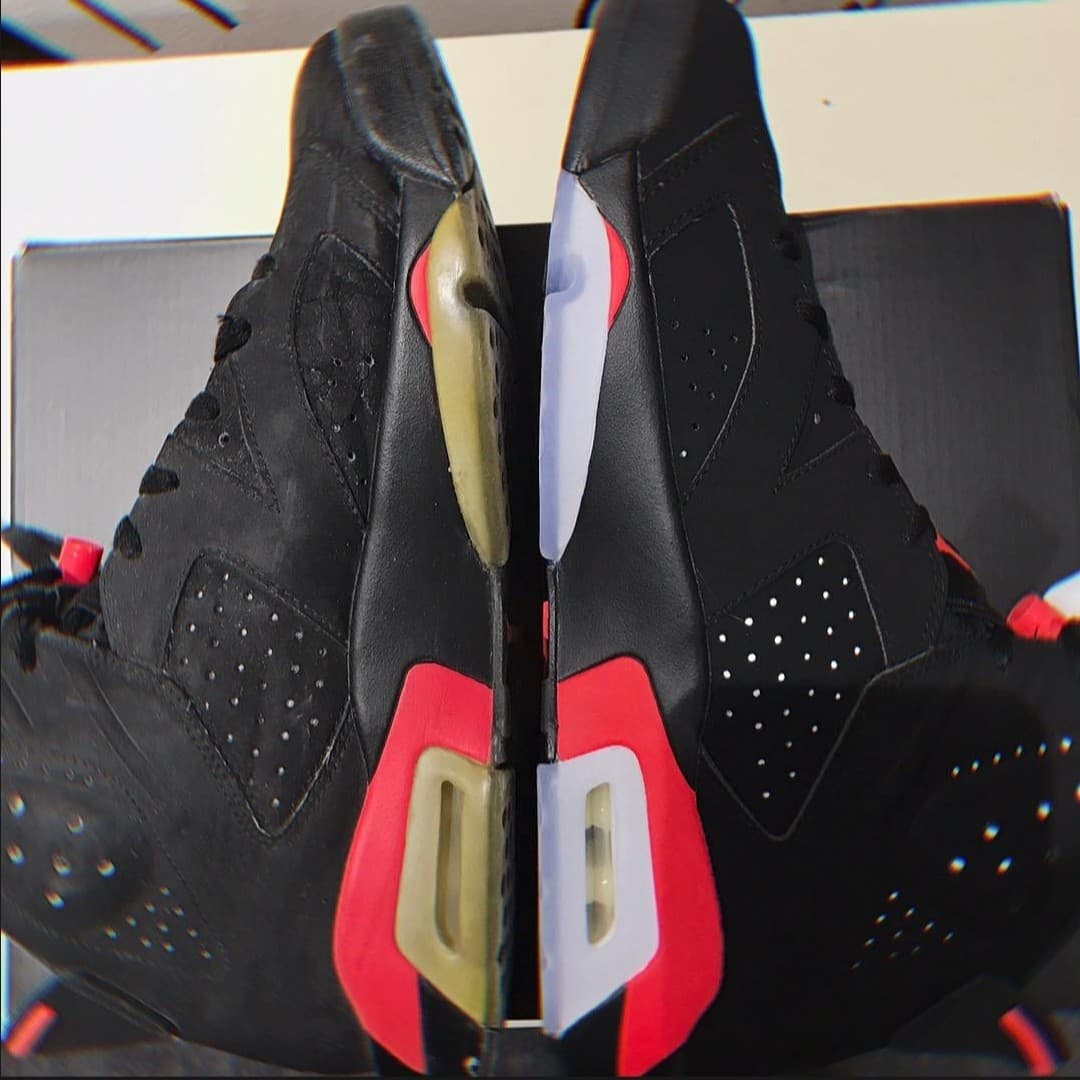Jordan Air Jordan 6 Retro Infrared Black 3m 2014 - фото покупателя Женя
