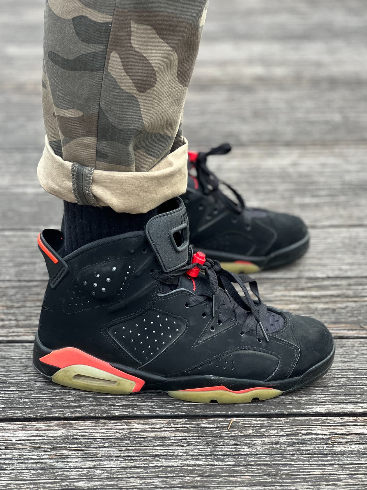 Jordan Air Jordan 6 Retro Infrared Black 3m 2014 - фото покупателя Борис