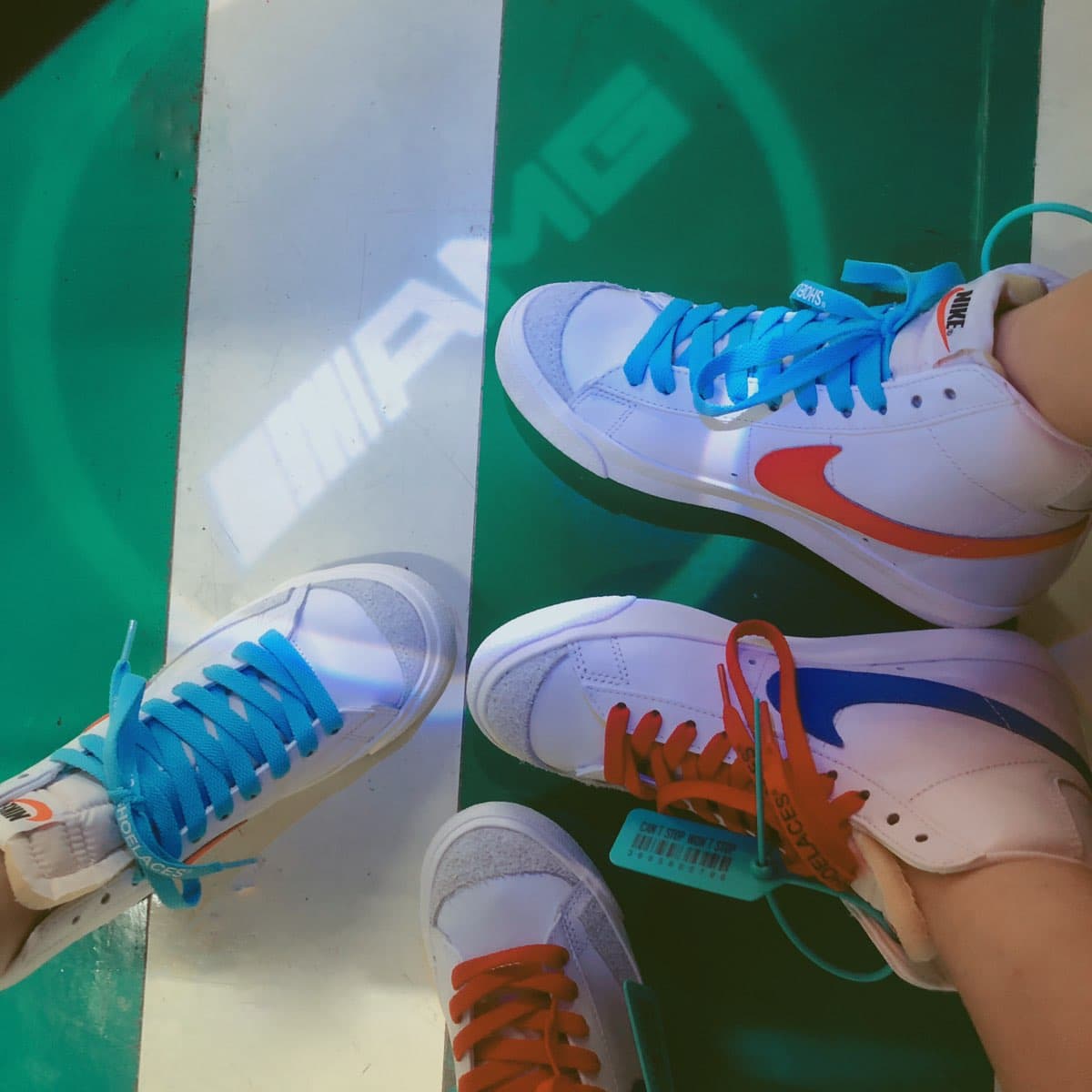 Nike Blazer 77 Vintage "Pacific Blue" - фото покупателя Миша