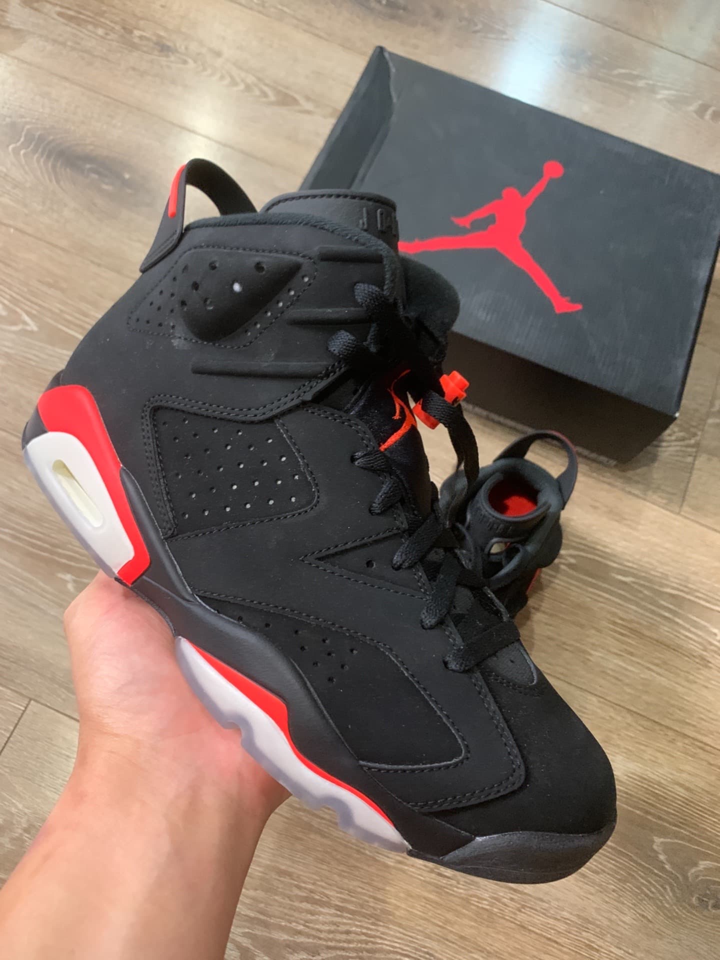 Jordan Air Jordan 6 infrared 2019 - фото покупателя Александр