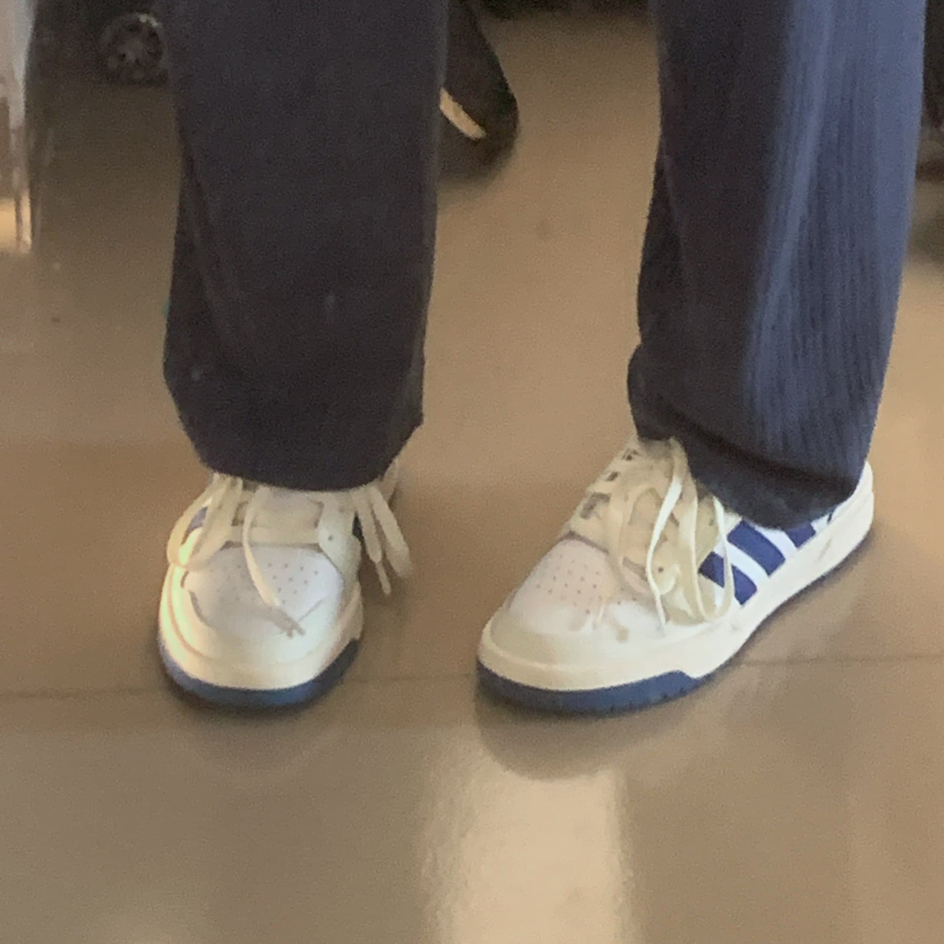 adidas neo Entrap Off White Trace Royal Cream Footwear-White - фото покупателя Алина
