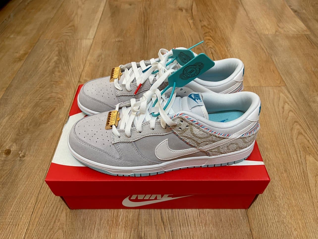 Nike Dunk Retro SE "barber shop" - фото покупателя Дмитрий