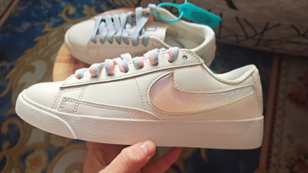 Nike Blazer Low "Jelly Jewel — Cream" - фото покупателя Ольга