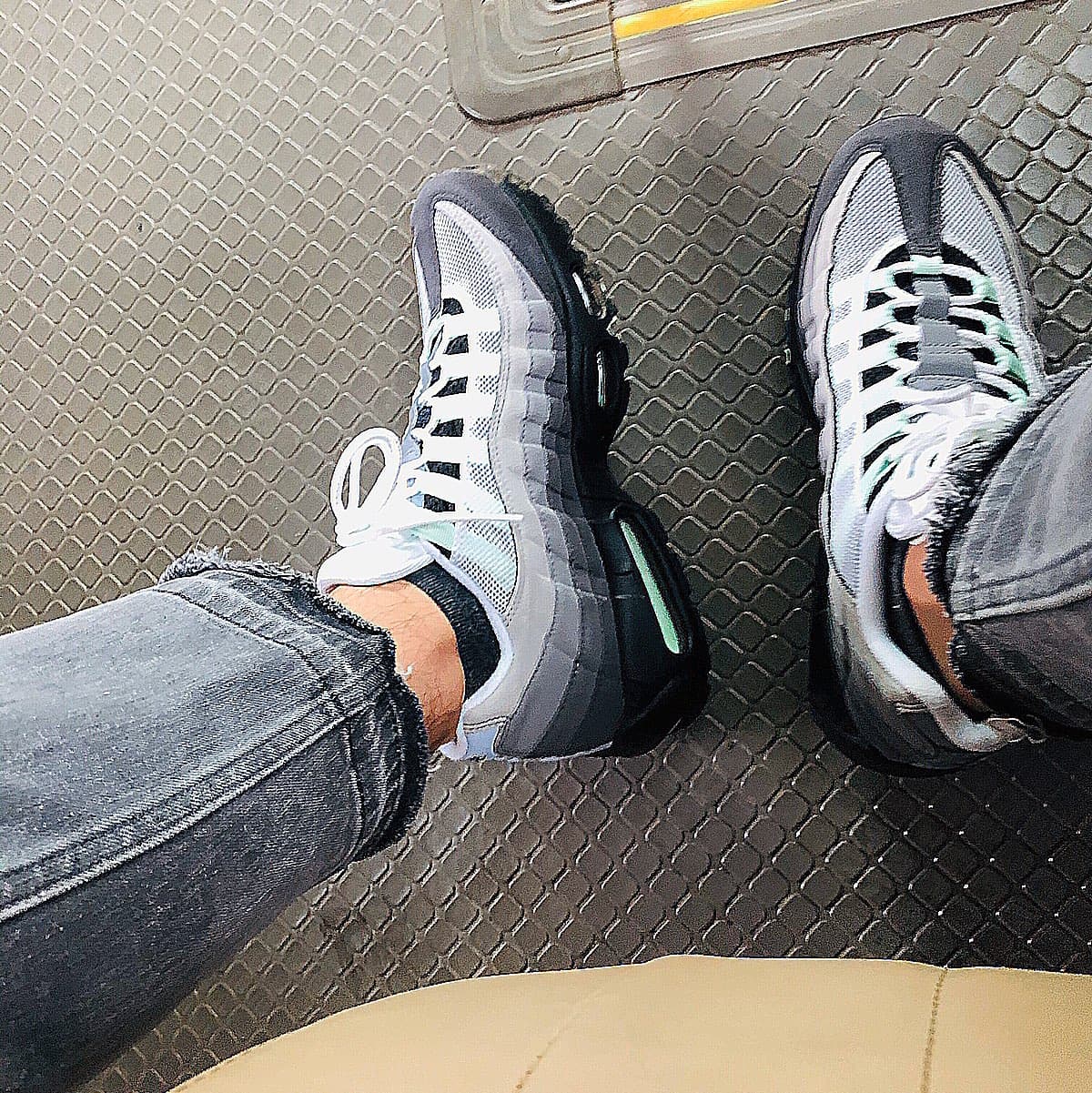 Nike Air Max 95 OG Fresh Mint - фото покупателя Антон