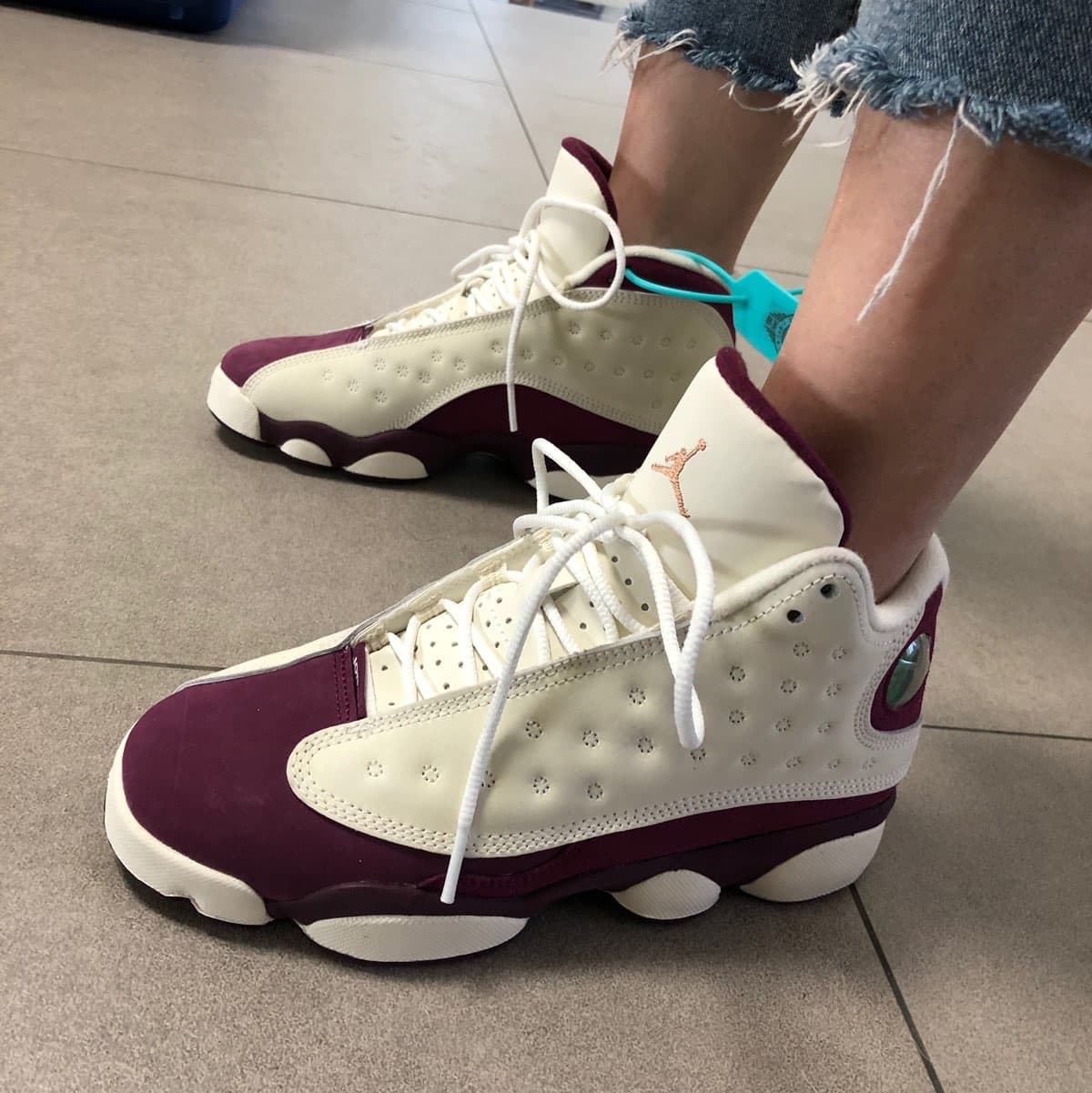 Jordan Air Jordan 13 Retro GS Bordeaux - photo of buyer Александр
