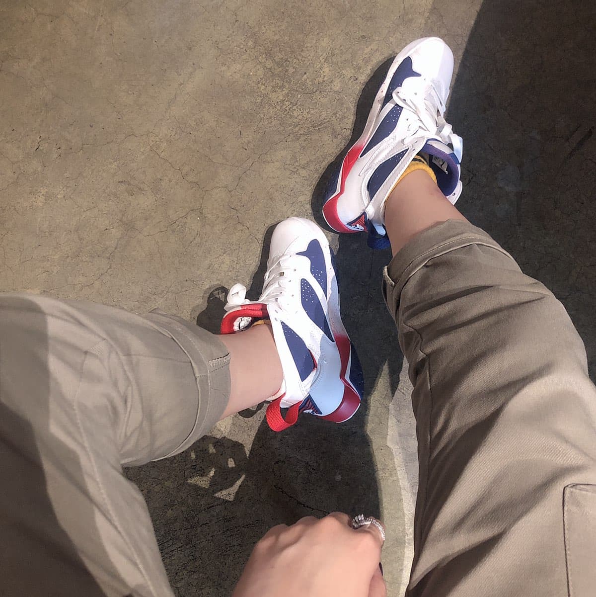 Jordan Air Jordan 7 Retro Tinker Alternate - фото покупателя Рома