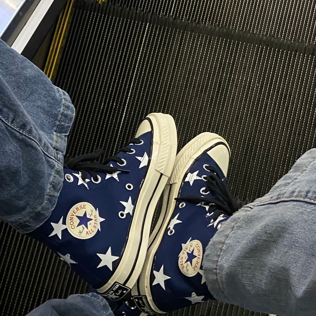 Converse Chuck 70 Hi Navy Stars - фото покупателя Дмитрий