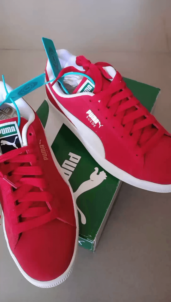Puma Suede Classic Team Regal Red - фото покупателя Юра