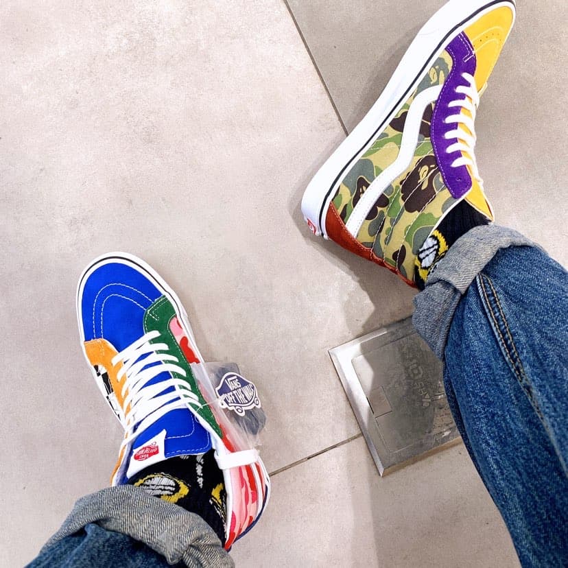 A BATHING APE x Vans SK8 38 DX - фото покупателя Миша