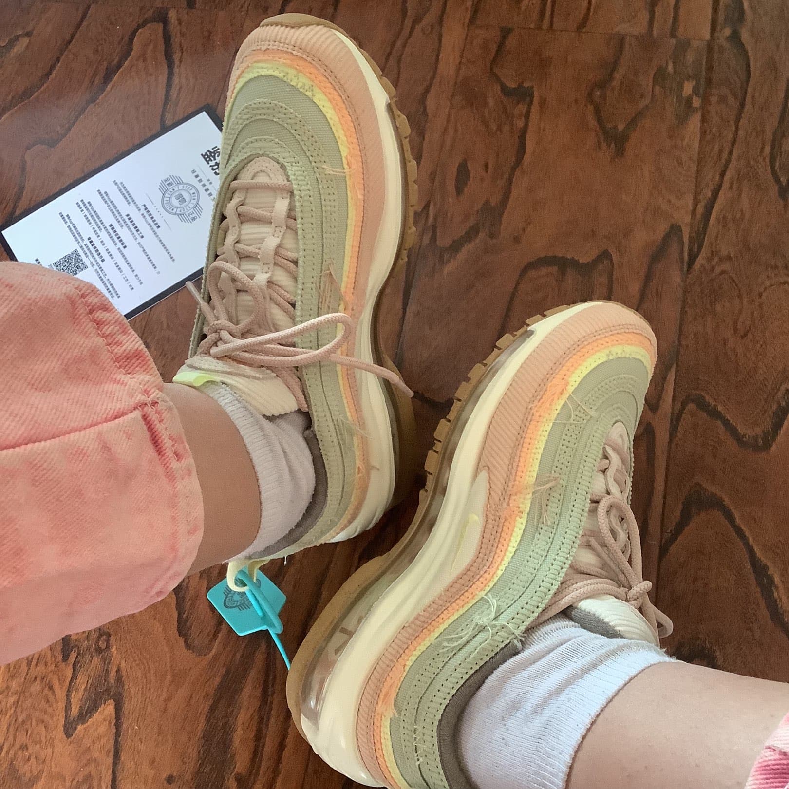 Nike Air Max 97 "Bright Side" - photo of buyer Рита