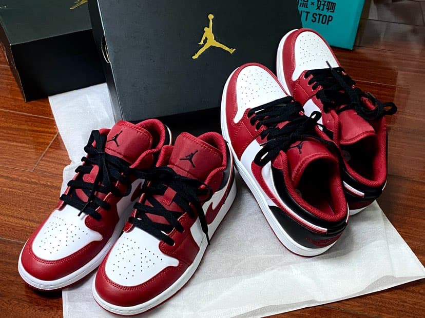 Jordan Air Jordan 1 Low GS Bulls - фото покупателя Егор
