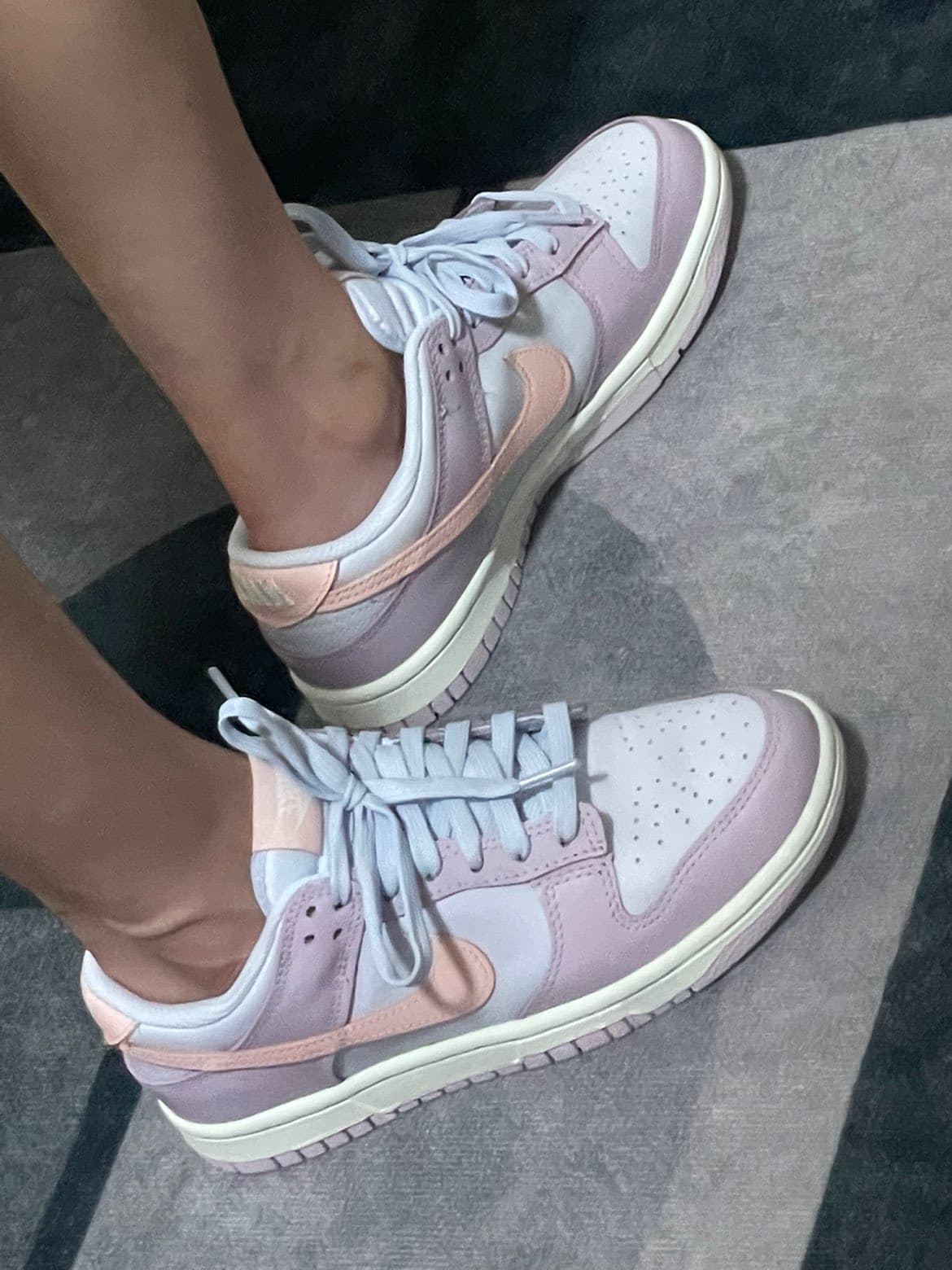 Nike Dunk "Atmosphere Pink" - photo of buyer Люда