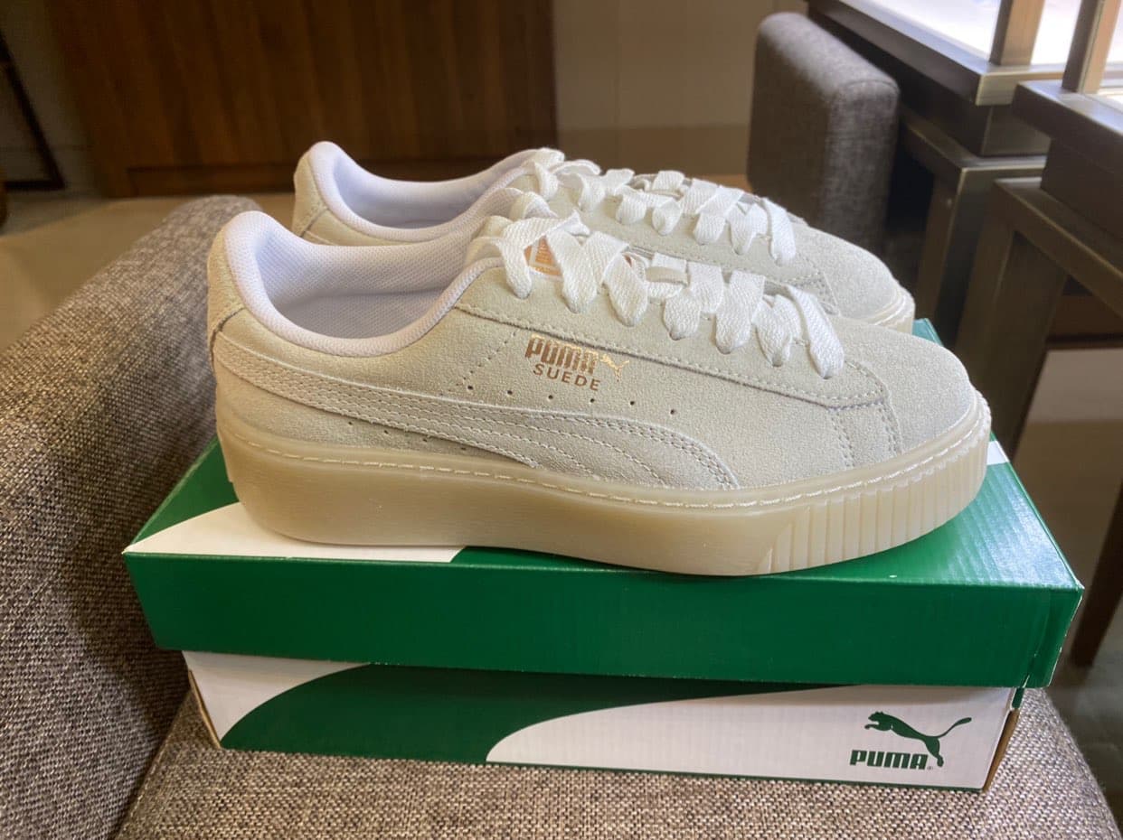 PUMA Suede Platform PLARFRM - фото покупателя Катя