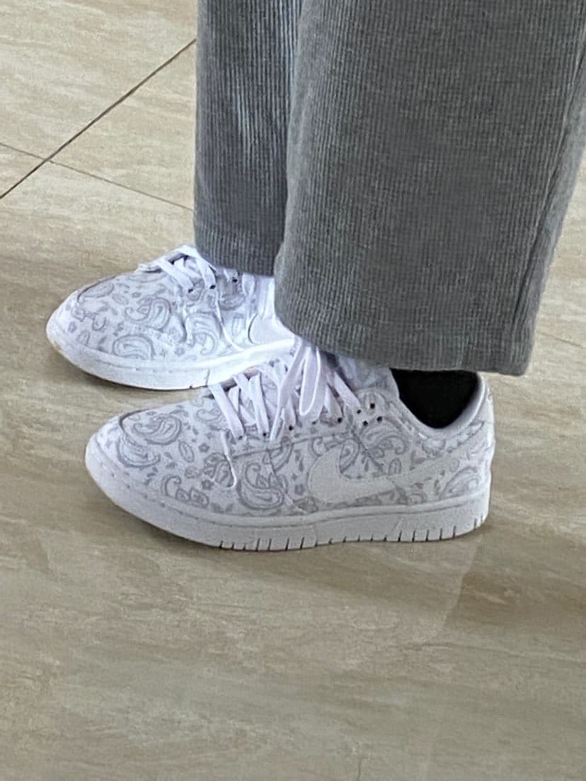 Nike Dunk ESS "White Paisley" - фото покупателя Дима