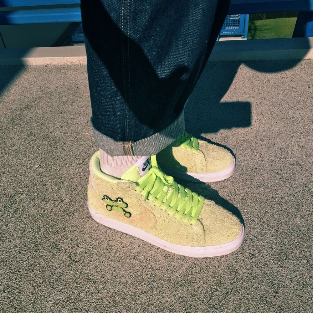 Frog Skateboards x Nike Blazer QS - фото покупателя Федор