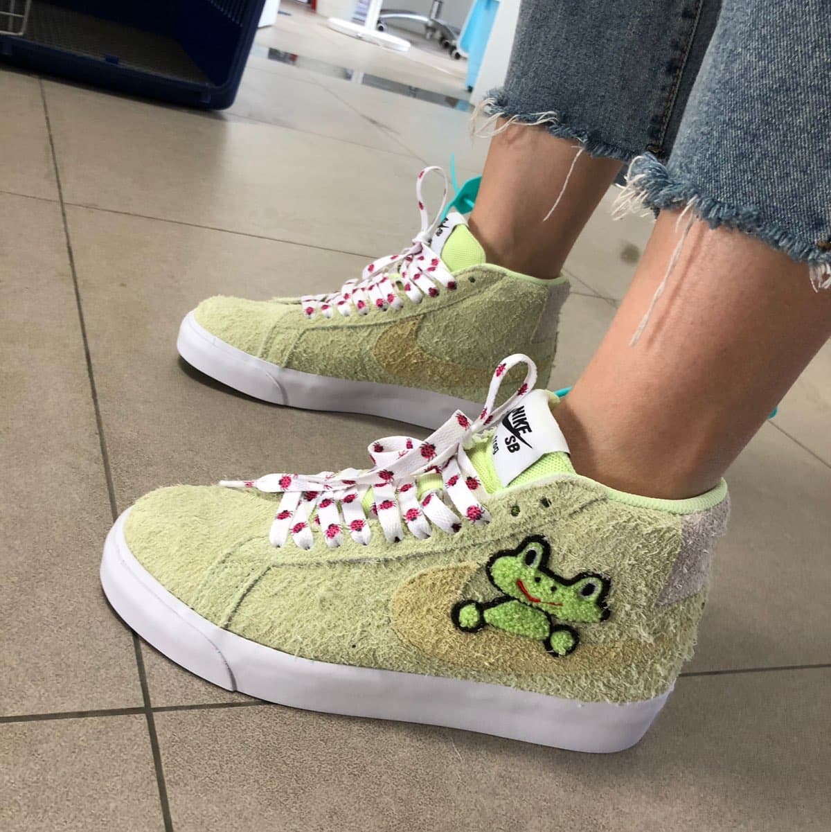 Frog Skateboards x Nike Blazer QS - фото покупателя Лера