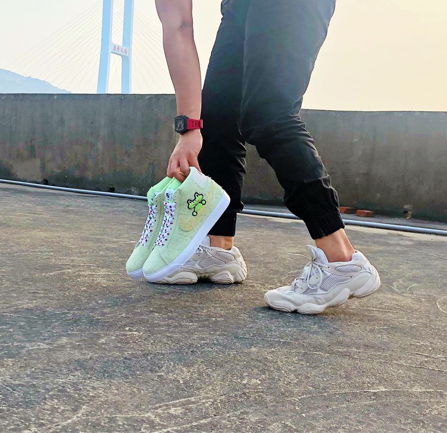 Frog Skateboards x Nike Blazer QS - фото покупателя Люда