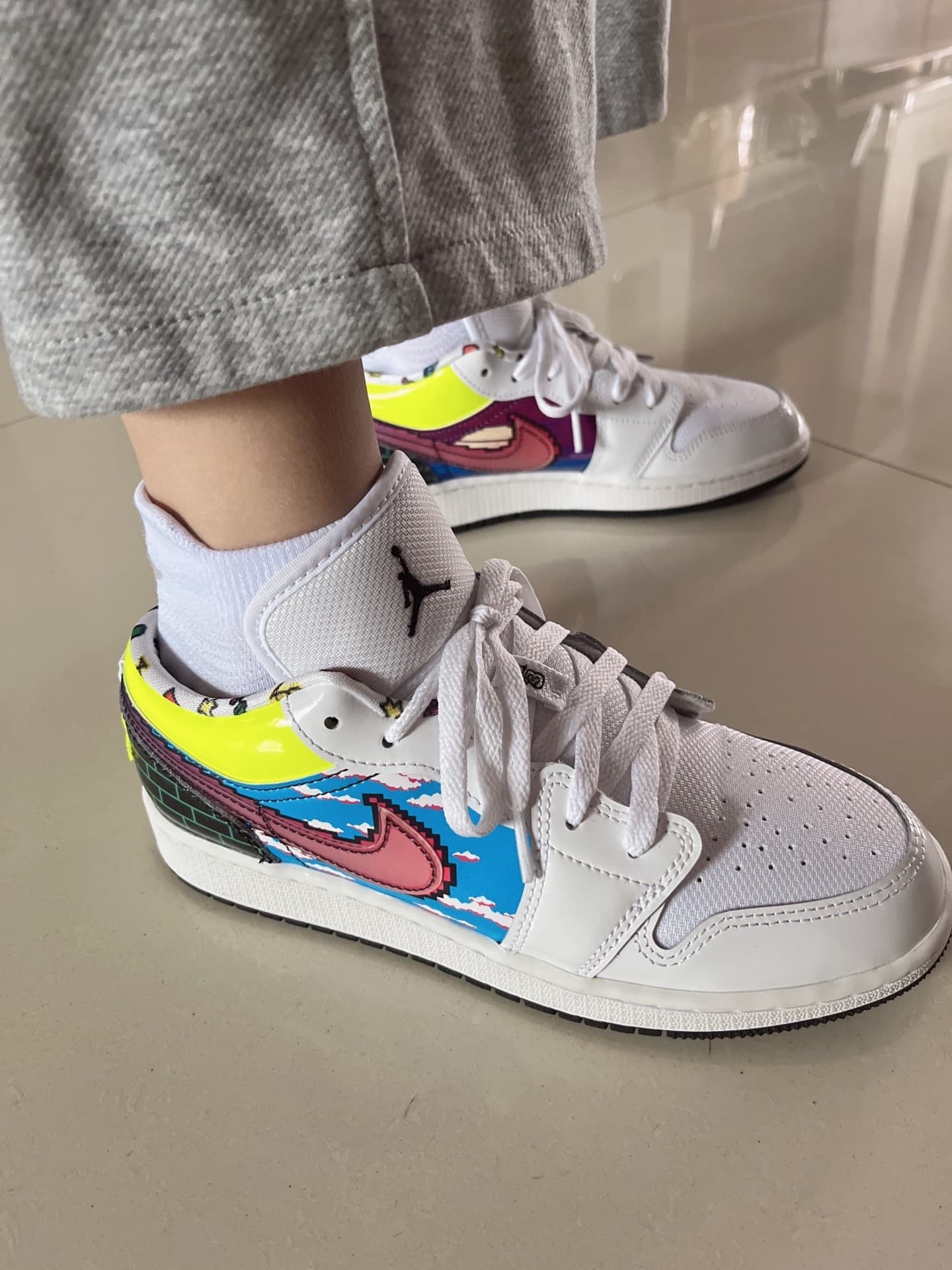 Jordan Air Jordan 1 Low GS Old School Gaming - фото покупателя Никита
