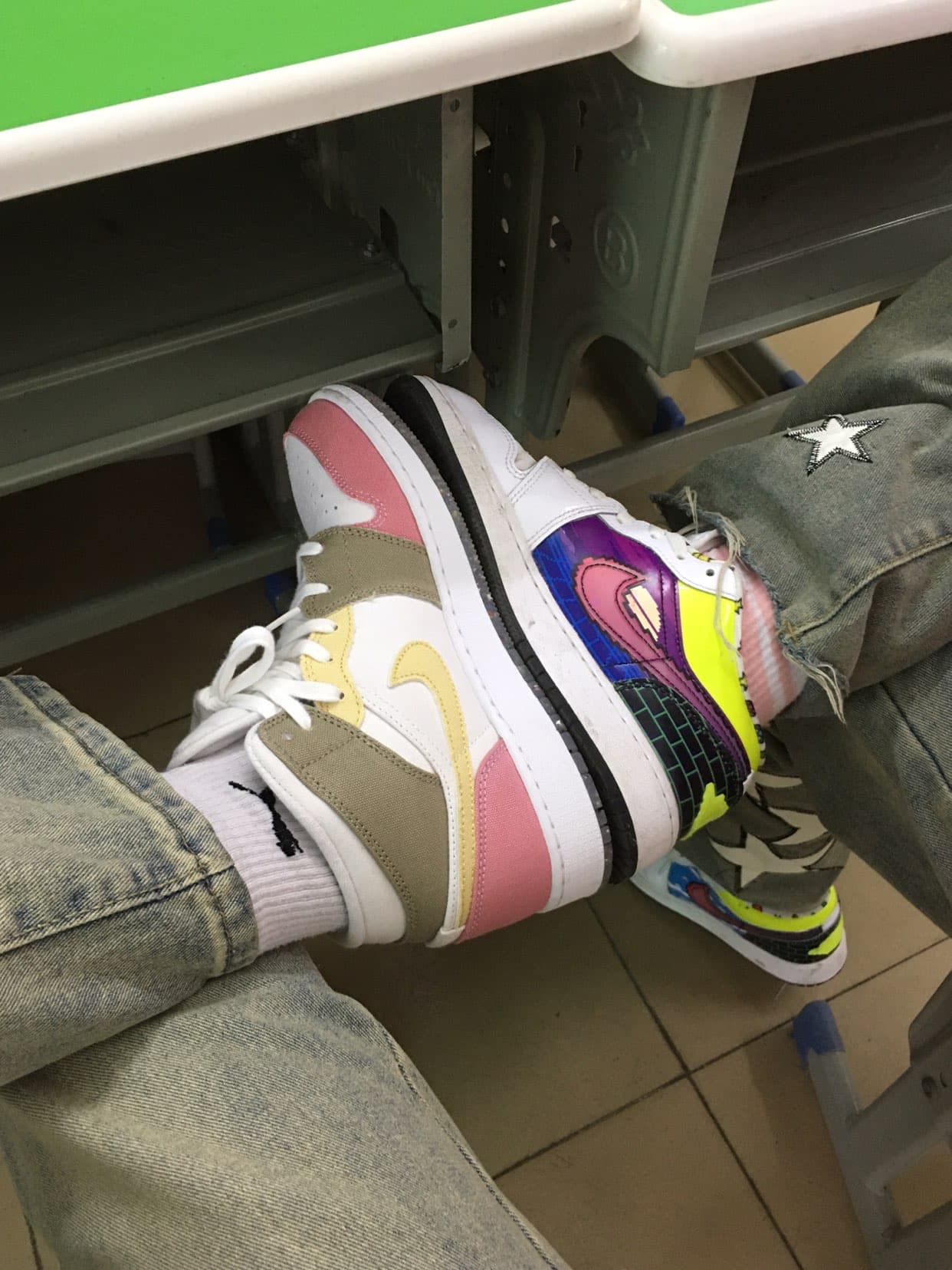 Jordan Air Jordan 1 Low GS Old School Gaming - фото покупателя Илья