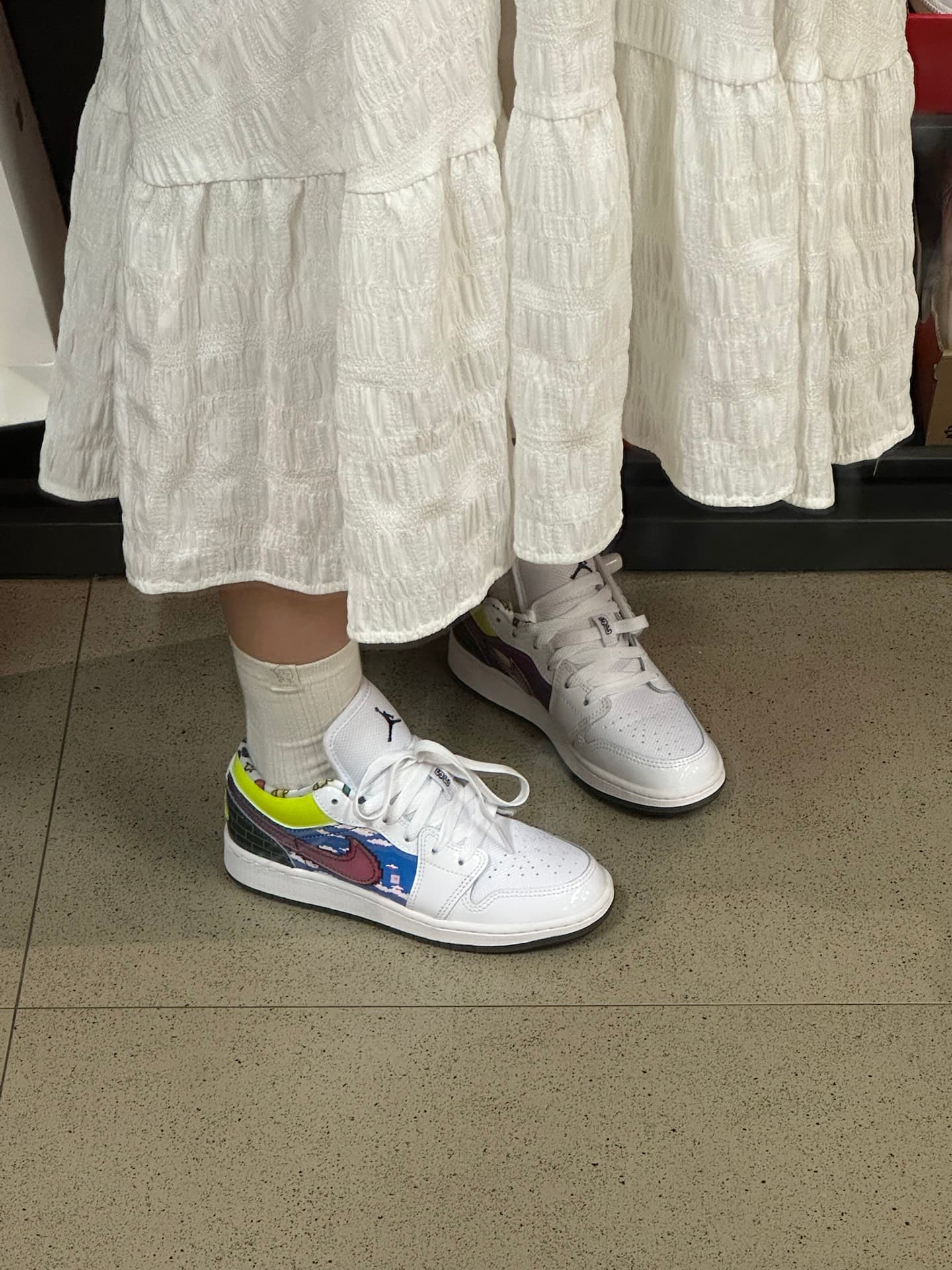 Jordan Air Jordan 1 Low GS Old School Gaming - фото покупателя Оксана