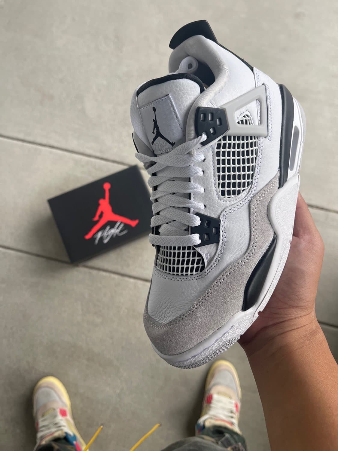 Jordan Air Jordan 4 Retro "Military Black" - photo of buyer Паша