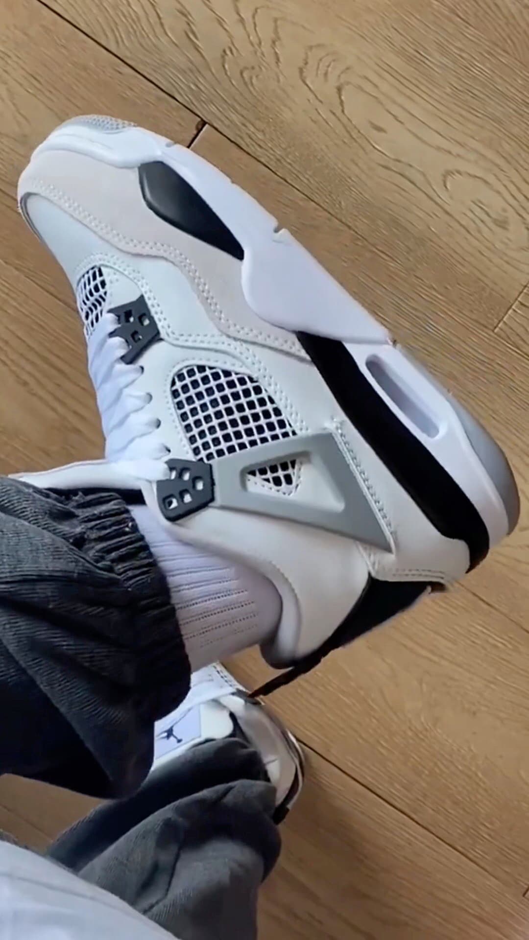 Jordan Air Jordan 4 Retro "Military Black" - photo of buyer Александр