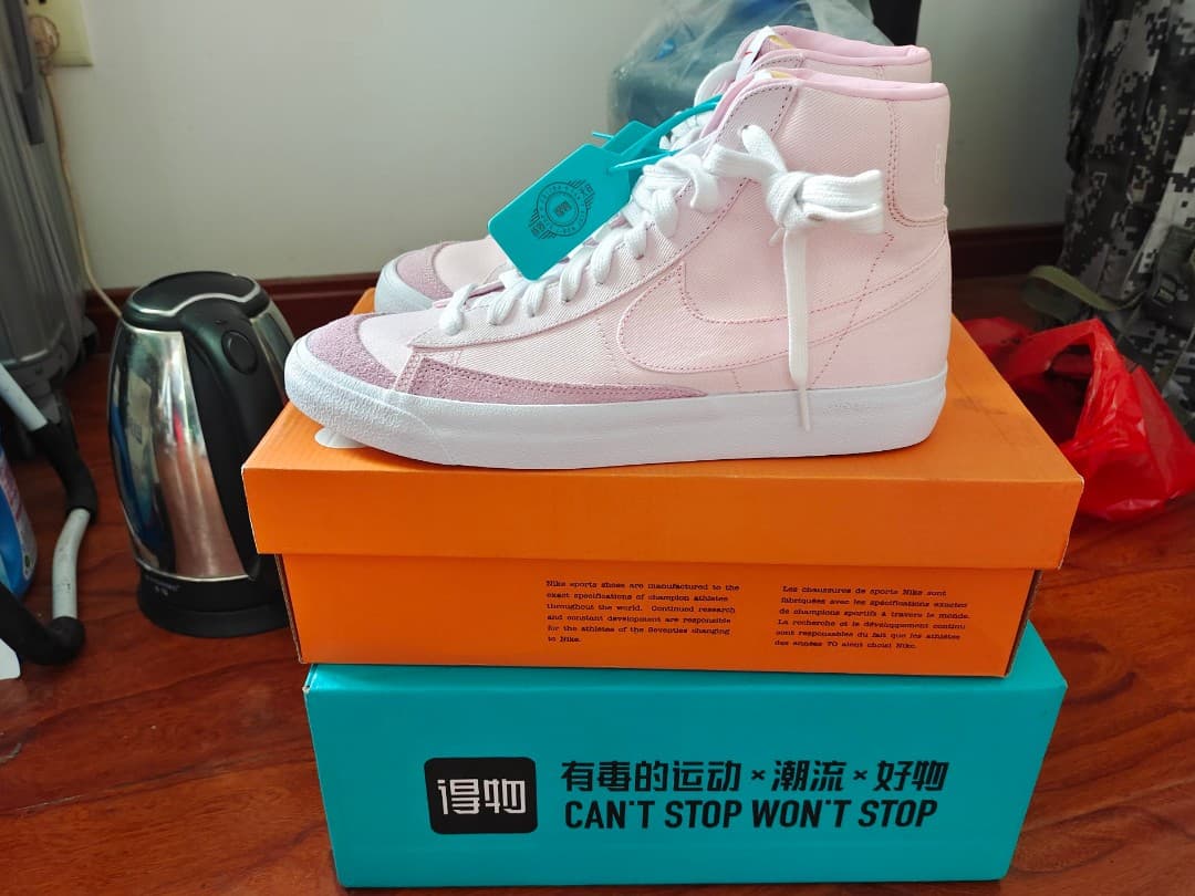 Nike Blazer 77 "Pink Foam" - фото покупателя Михаил