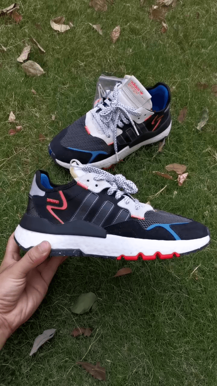 adidas originals Nite Jogger Blue Bird Black White - фото покупателя Виктор