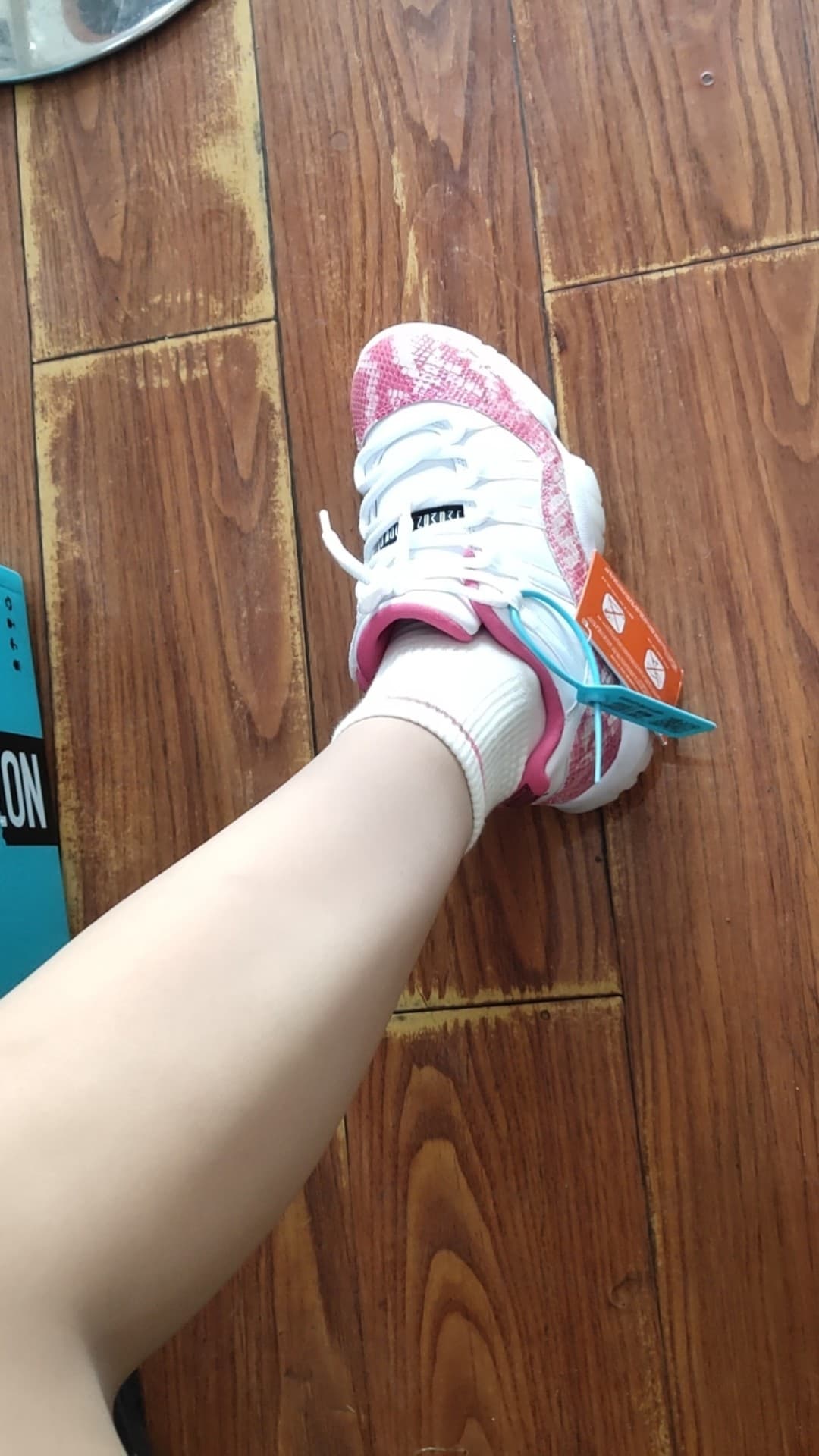 Jordan Air Jordan 11 pink snakeskin - фото покупателя Тамара